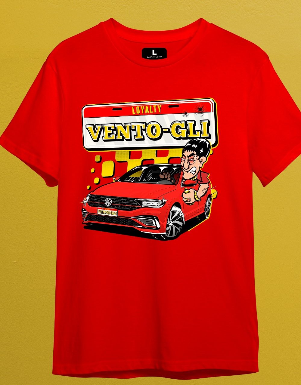 REMERA VENTO GLI COLOR ROJO